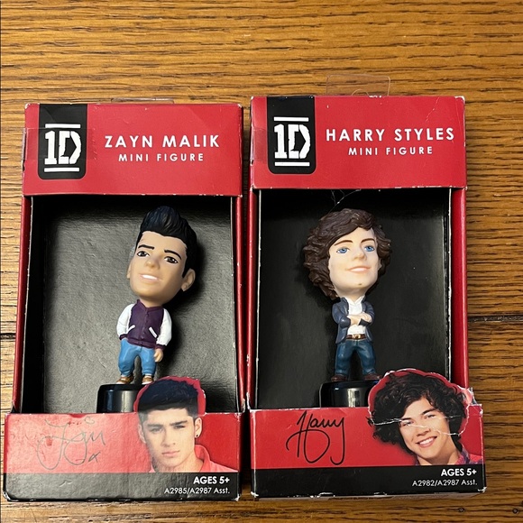 1D Mini Figures - Zayn Malik and Harry Styles - Picture 1 of 6
